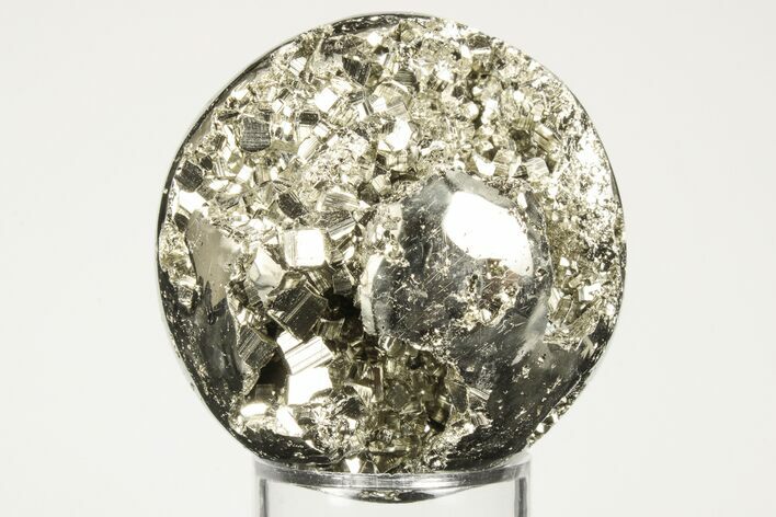 Polished Pyrite Sphere - Peru #193037